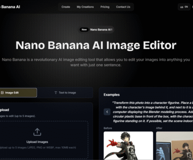 Nano Banana Ai Homepage